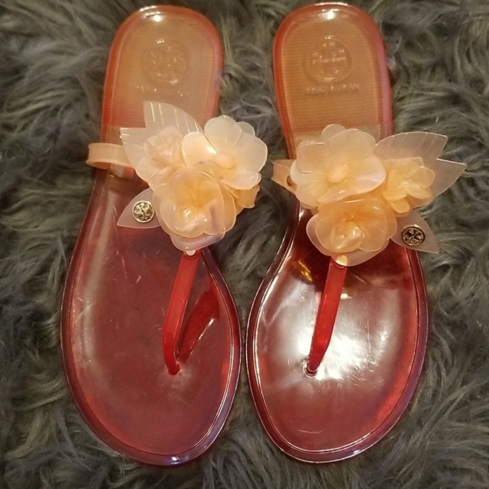 Preloved Op3n To Offers Tory Burch Jelly Sandal
